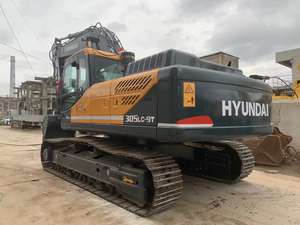 Excavatrice diesel d'occasion Hyundai R305LC-9T de haute qualité, noyau de pompe à moteur en excellente condition de travail de 30 tonnes, vente à bas prix - Product Image 5