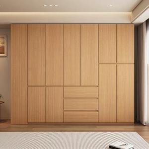 Moderno lusso in melamina legno massello armadio Design minimalista per camera da letto o officina luce chiudibile a chiave mobili per la casa - Product Image 1