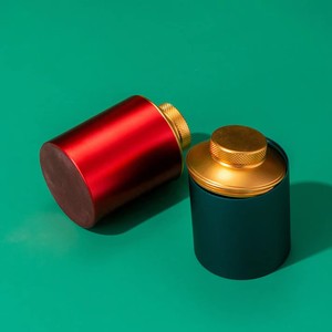 Portable Aluminum Airtight Airtight Bottles Multipurpose Stash Container Screw Cap Smell Proof Storage For Spices <strong>Coffee</strong> Teas - Product Image 1