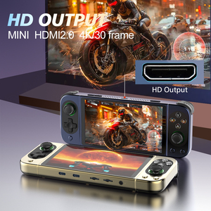 เครื่องเล่นเกมพกพา D50 MAX หน้าจอสัมผัส IPS ขนาด 5 นิ้ว ความละเอียด 1280x720 ระบบปฏิบัติการ Android รองรับ Wi-Fi ชิปประมวลผล Allwinner A527 8-core Arm Cortex-A55 สำหรับร้านค้าปลีก - Product Image 3