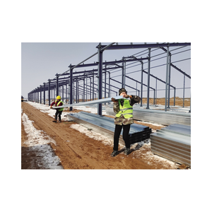 Khung thép nhẹ đúc sẵn Kết Cấu Thép công nghiệp kho triển lãm xây dựng từ vật liệu tái sử dụng - Product Image 5