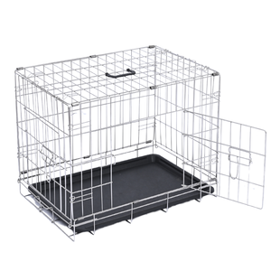 กรงสุนัขพับได้และกรงสุนัขสำหรับเดินทางขนาด23นิ้วทำจากสเตนเลสป้องกันสนิมกรงสำหรับสุนัข304แบบพกพาสำหรับกลางแจ้ง - Product Image 6