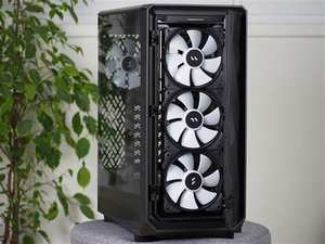 Caja de PC Compacta para Juegos <span class=keywords><strong>Fractal</strong></span> Design M-2-C, Torres para PC de Escritorio, Carcasa para Computadora con Panel Lateral de Vidrio Templado - Product Image 4