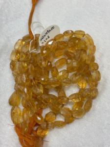 <b>Citrin</b> Cutting Tumble Beads Strands - Product Image 1