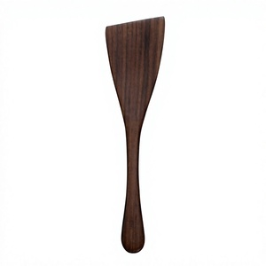 Spatule de service en bois écologique réutilisable, ustensile de cuisine en bois naturel, nouveau style chinois, léger et durable, 30 ml - Product Image 6