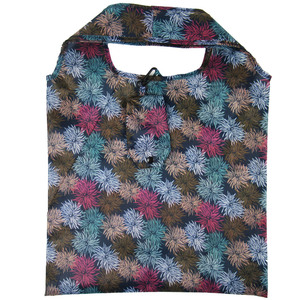 Sac de courses pliable et réutilisable en polyester 210D, pochette personnalisée de promotion, sac de courses écologique étanche et Compact pour épicerie - Product Image 2
