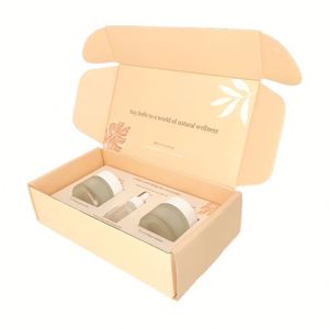 Personnalisé bébé rose feuille d'or personnalisé Mailing Cartons cheveux cadeau mode dur Mailer uni coloré dossier mat stratification - Product Image 3