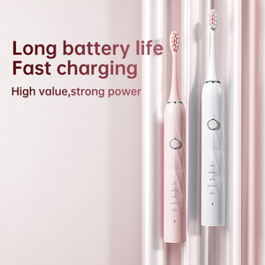 <span class=keywords><strong>Cepillo</strong></span> de <span class=keywords><strong>Dientes</strong></span> Eléctrico Sónico, 42000 VPM, 200 Días de Autonomía, 5 Modos, Resistente al Agua IPX7, Recargable Tipo-C, Blanqueador, para Adultos - Product Image 4