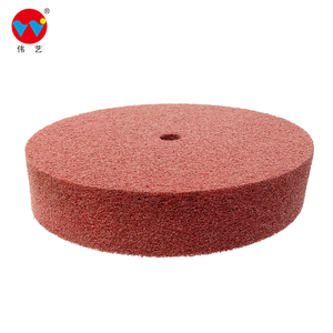 WEIYI 无纺布磨料栗色抛光轮 8 X 2 适用于不锈钢/铝/合金金属电镀工件 - Product Image 5