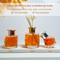 Chine pas cher prix clair vide Transparent arôme Reed diffuseur bouteille parfum de maison bouteilles en verre avec liège et bâtons