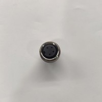 Conector Hembra Recto de 4 Pines M16 para Panel, Montaje Frontal en PCB, para Embalaje, Etiquetado y Logística