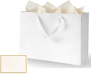 Emballage de pâtisserie biodégradable écologique personnalisé imprimé, emballage pour boissons, emballage alimentaire à emporter, vente en gros, sac en papier kraft - Product Image 1