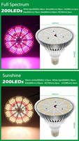Ampoules LED de culture à spectre complet UV IR, lumière de culture intérieure pour légumes, fleurs, succulentes, culture hydroponique, ampoules pour plantes