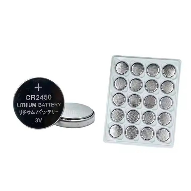 Bootpwr Wholesale CR2450 620mAh Lithium Button 3V CR2450 Coin Cell Battery for Consumer Electronics 620mAh Cr2450 Coin Cell