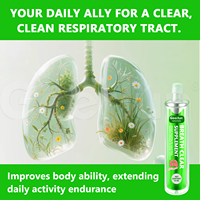 Complément Liquide Herbal Confort Respiratoire Marque Blanche – Extrait Particulaire pour Soutien Immunitaire et Soin Pulmonaire – Liquide Atomisant