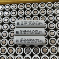 Batterie rechargeable à basse température Molicel d'origine 18650 P30B 3.6V 3000mAh, cellule de batterie lithium-ion cylindrique, décharge 36A