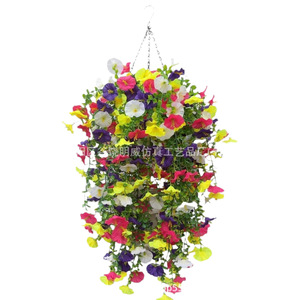 Vignes artificielles de glycine, 4 pièces, couleurs mélangées, plantes suspendues, fleurs en soie pour la décoration intérieure, extérieure et de mariage - Product Image 5