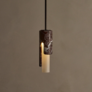 Lampadario a sospensione in marmo moderno, - Product Image 4