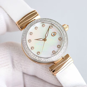 Reloj Mecánico Automático de Lujo y Elegante, con Calendario, Resistente al Agua, con Reserva de Marcha y Diamantes Moissanite, Superventas - Product Image 1