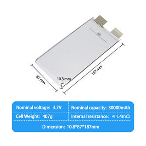 리포 배터리 드론 배터리 3.7v 10c 30000mAh 고체 배터리용 레이저 용접기 - Product Image 2