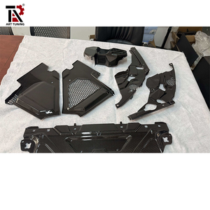 Pannello in Fibra di Carbonio G20 Perfect Fit per Vano Motore, Copertura Motore, Piastra di Copertura Fognaria, Kit Carrozzeria per BMW Serie 3 G20 - Product Image 5