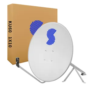 S KU-60 спутниковая тарелка ТВ-ресивер наружная телевизионная спутниковая антенна