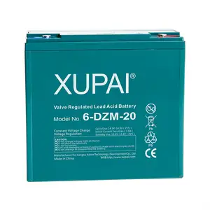 XUPAI รถสามล้อไฟฟ้าปิดผนึก 20ah 12v