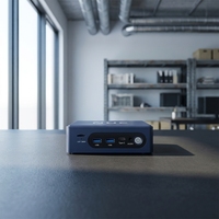 Mini PC de jeu ultra-puissant 32 Go DDR5 WiFi 6 BT 5.2 USB4 HDMI, ordinateur compact universel avec 5 prises (AU, US, EU, JP, UK)