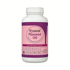 Huile de lin et ALA de haute qualité à marque privée pour renforcer l'immunité et soutenir la santé cardiovasculaire - Product Image 1