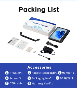 CENAVA Oem จอ 13.3 นิ้ว ระบบปฏิบัติการวินโดวส์ 11 กล้อง: 8MP + 12MP ปรับแต่งได้ รองรับ NFC สแกนลายนิ้วมือ 5G พกพาสะดวก แบตเตอรี่ถอดเปลี่ยนได้ - Product Image 3