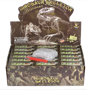 Huesos de dinosaurio de investigación arqueológica y jugar juego de niños excavación kits de juguete - Product Image 1