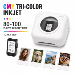 AIYIN C2 <span class=keywords><strong>Impresora</strong></span> Fotográfica de Inyección de Tinta a Color Portátil de 2 Pulgadas con Bluetooth y Aplicación Móvil OEM ODM - Product Image 5