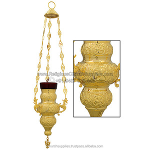 Lámpara colgante de latón Sanctuary, luz colgante, de latón - Product Image 2