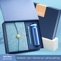 Stylos en métal promotionnels de haute qualité Starlink OEM ODM et ensemble cadeau d'affaires avec bloc-notes A5 avec logo personnalisé - Boîte cadeau d'entreprise