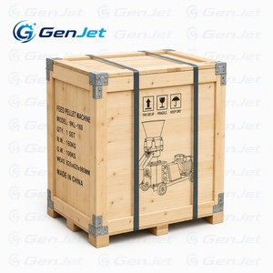 Granulateur d'aliments automatique professionnel 9KL-160 à haute efficacité 4kW 220V pour volailles, haute densité, réglable 4-6mm - Product Image 6