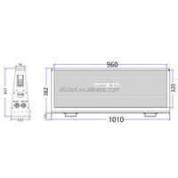 Pantalla LED Móvil Impermeable para Exteriores P6 de 6 mm, Pantalla LED para Publicidad en Camiones, Furgonetas y Vehículos Comerciales