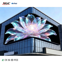 Écran LED publicitaire extérieur étanche en aluminium à service frontal P3 P4 P5 P6.67, panneau d'affichage numérique fixe