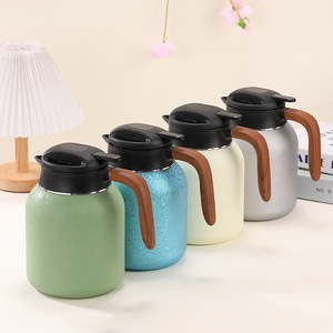 Vacuum Stainless Steel <b>Tea</b> Kettle 1500ml With Lid Heat Resistant For <b>Tea</b> Brewing - Product Image 1