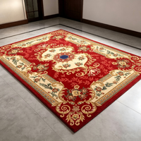 Tapis en velours cristal pour la maison, prix d'usine, lavable, haute qualité, pour chambre à coucher et hôtel