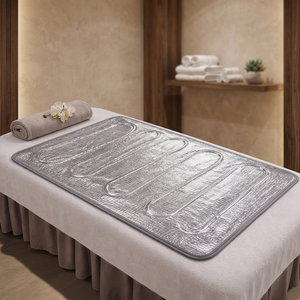 Tapis de table de massage chauffant électrique, élément chauffant en fibre de carbone, thermostat réglable, chauffage rapide, matériau en polyester - Product Image 2