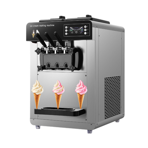 Macchina per Gelato Soft a 3 Gusti, 110V/220V, Commerciale, per Gelaterie, Vendita Diretta dalla Fabbrica - Product Image 1