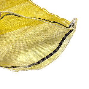 Sac en filet pour légumes en PP Leno, sacs en filet monofilament PP, sac en filet Raschel avec cordon de serrage - Product Image 5