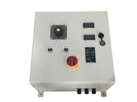 Armoire électrique en acier au carbone IP54, coffret de distribution basse tension RAL7035, boîtier industriel avec verrou anti-effraction pour