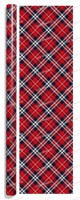 Papier cadeau classique à carreaux en gros, motif tartan Buffalo Check, imprimé sur mesure, papier d'emballage recyclable, rouleau de papier cadeau