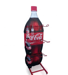 Exhibidor de Bebidas Metálico con Gancho, Exhibidor de Botellas de Agua Metálico para Supermercado - Product Image 4