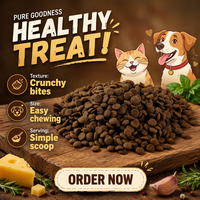 Nouveau produit enrichi en pollen d'abeille, sans céréales, 100% naturel, riche en nutriments, biscuits secs pour chats et chiens
