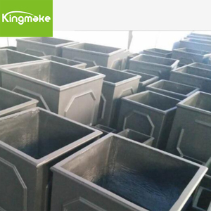 Pot bunga dan pot tanaman luar ruangan, pot bunga semen taman, dekorasi luar ruangan, pot bunga lantai besar untuk tanaman - Product Image 6