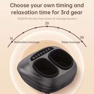 Massageador de Pés Shiatsu com Calor, Amassamento, Rolagem, Vibração, Compressão e Controle Remoto para Neuropatia - Product Image 6