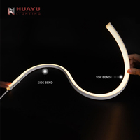 Iluminación de Neón de Cuerpo Sólido con Perfil Cuadrado, Multifacético, con Salida de Luz Tridimensional, Relleno de Esquinas, Brillo Mejorado