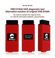 [Envío Gratuito en la UE/Reino Unido] Herramienta de Diagnóstico Profesional VNCI 6154A V25 para Audi, Skoda, Seat, Compatible con CAN FD/DoIP ODI-S Engineer V17.01